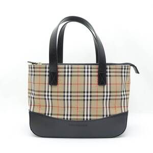 Burberry handbag brown black check